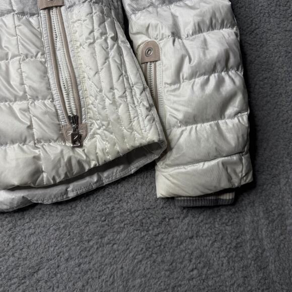 Bogner Ski Jacket Men's Small Gray and White Cosmopolitan Sport Zip Up - Picture 10 of 16